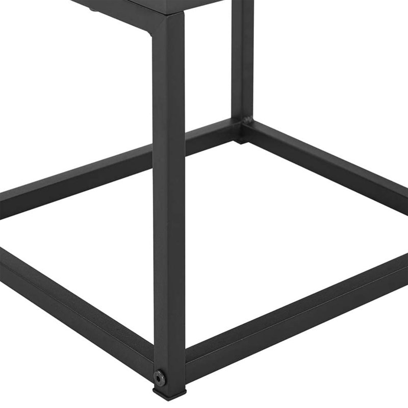 15.8'' W Metal Nightstand