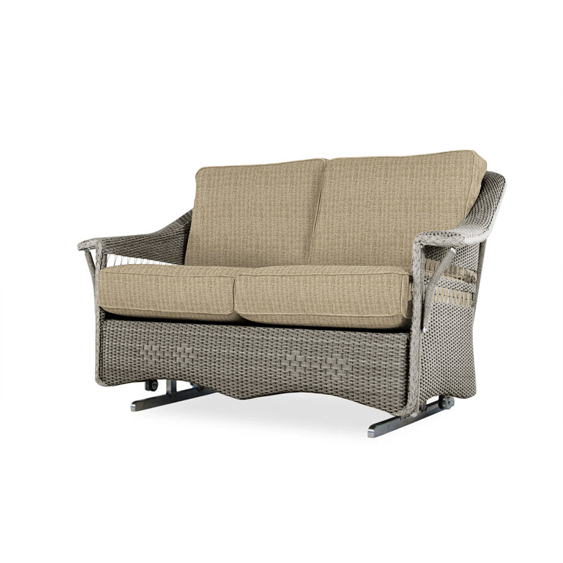 Nantucket Outdoor 2 - Seat Loveseat, Stratosphere Cloud, Pewter