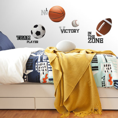 Sports Non-Wall Damaging Wall Decal