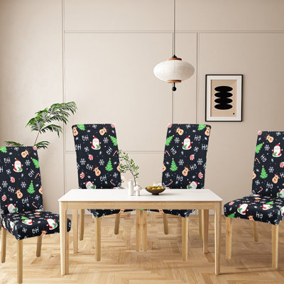 Housse pour chaise de salle à manger