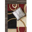 Tapis moderne glacé à la main à texture moelleuse pour l'intérieur GLoryrugs (rouge foncé)-347510576