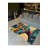 Multi Color Landscape and Abstract Thoughts Pattern Woven Base Decorative Machine Washable Area Rug-449935832