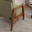 Fauteuil rembourré en polyester-2037749082