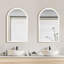 Estartit Aluminum Arch Wall Mirror-335061551