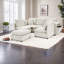 Canapé modulaire multifonctionnel en tissu chenille modulaire multifonctionnel pour la maison