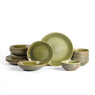 Stone Lain Riley 16-Piece Dinnerware Set Stoneware