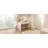 39" Makeup Vanity Table With Mirror Touch Screen Lighted Mirror