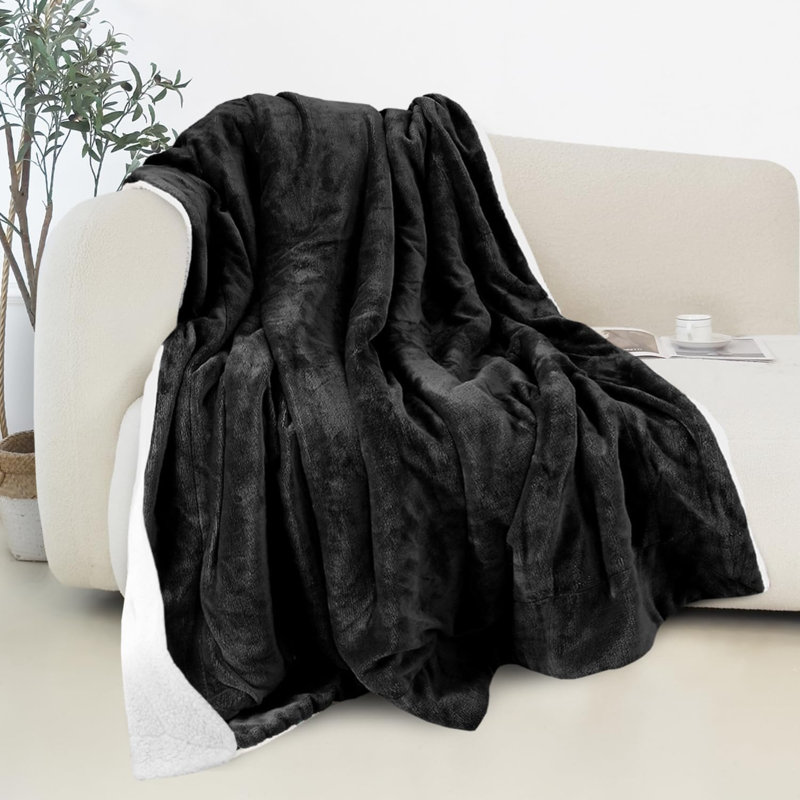 Weighted Throw Blanket, Black