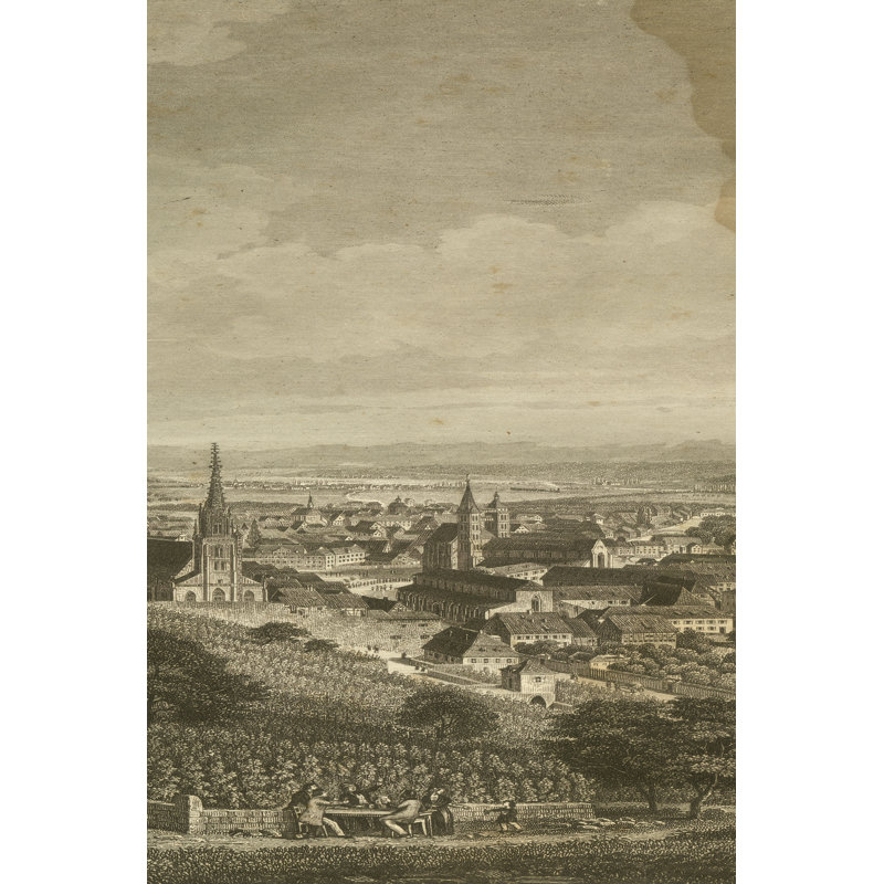 Pastoral Panorama II - Wrapped Canvas Print, 46cm H x 30cm W x 3.8cm D