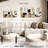 Avery Beige Modern Abstract Triptych-106817595