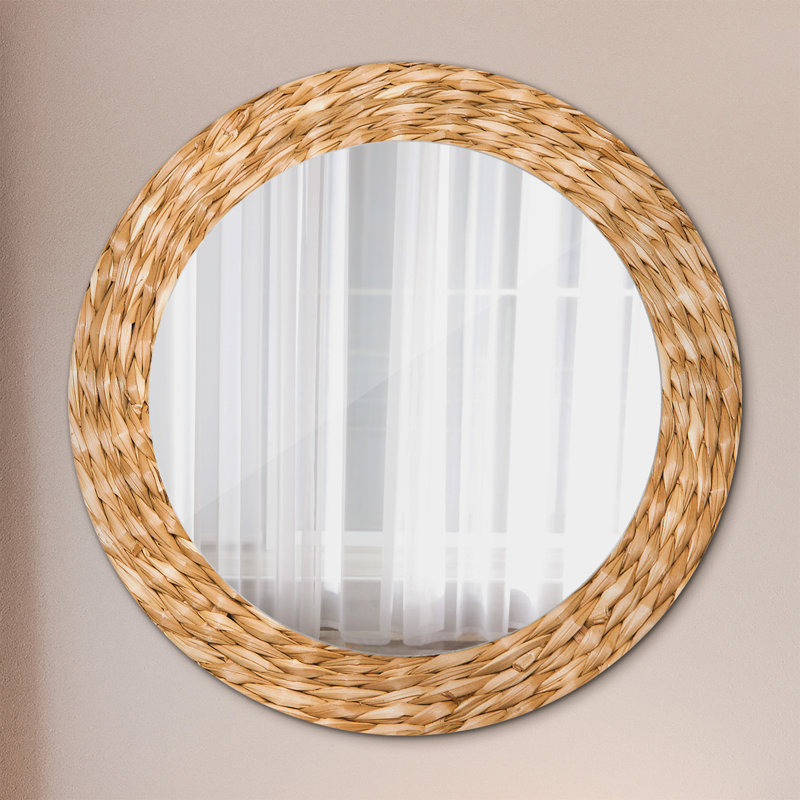 Huldar Glass Flat Wall Mirror