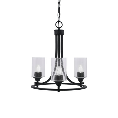 Paramount Uplight 3-Light Chandelier -  Toltec Lighting, 3403-MB-300