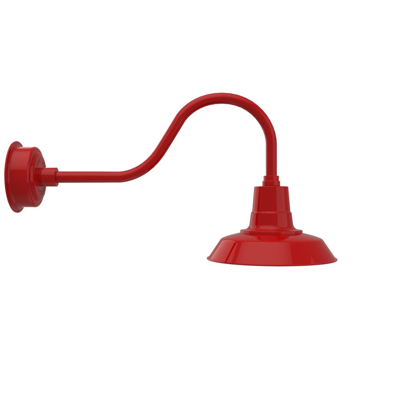 Haleigh LED Wall Light, 16.78" H x 12" W x 29.75" D, Cherry Red