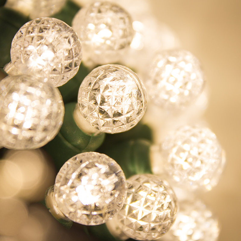 70 Light LED Mini Globe String Lights, Warm White