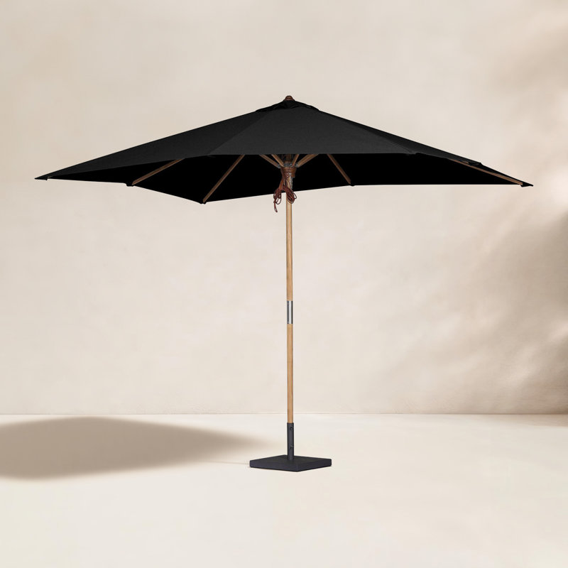 Baska 118'' W Umbrella, Black