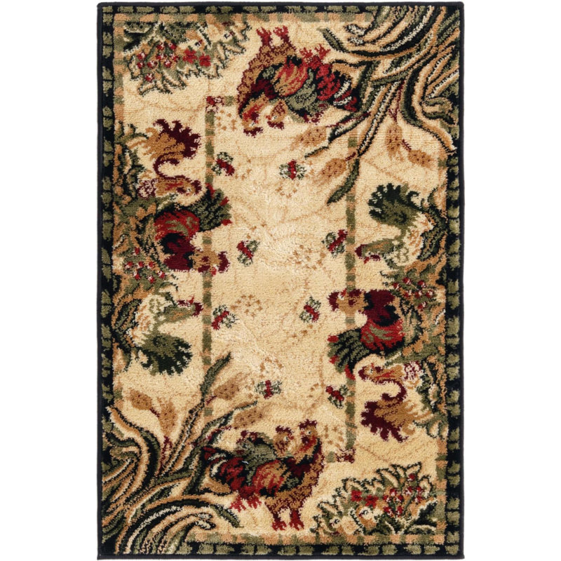 Tapis champêtre Country & Floral, Rectangle 2 pi x 3 pi 1 po