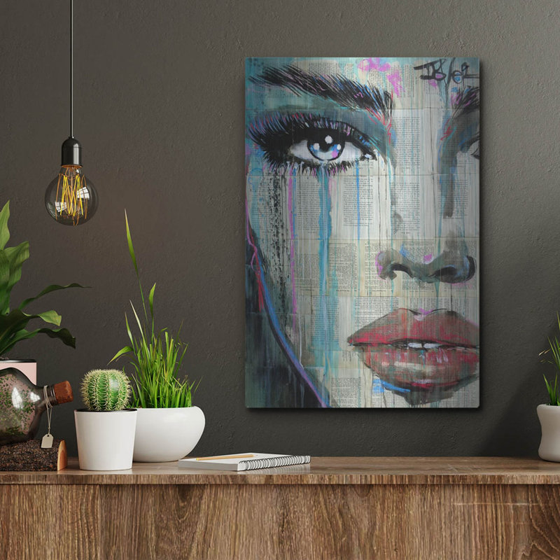 «Faraway» par Loui Jover, art mural en métal, 16 po x 24 po, H 16 po x l 12 po
