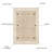 Concise Textured Area Rug