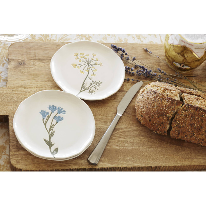 Wildflowers Tidbit Plates