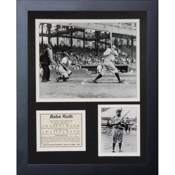 Vintage Photo Babe Ruth Baseball Memorabilia Hall of Fame