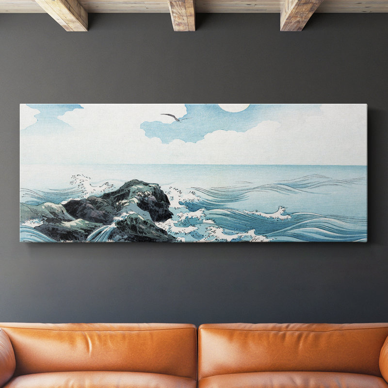 Série paysage - CCLV III - Toile tendue avec châssis - Prêt à accrocher, H 16 po x l 40 po