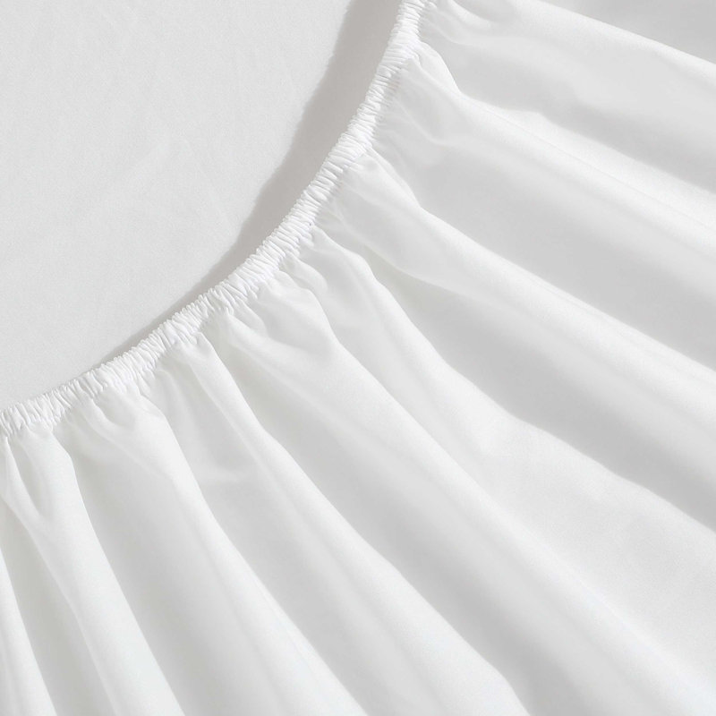 Vera Wang Egyptian Cotton Solid Sheet Set, Beige, King Sheet Set with 3 Additional Pieces