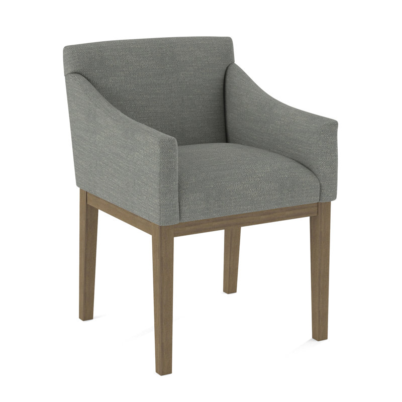Upholstered Arm Chair, Applause Bray, Weathered Gray