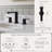 Verve Swivel Widspread 3-Hole,2-Handle Bathroom Sink Faucet with Drain Assembly-126450673