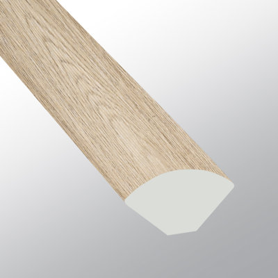 Parchment Pavilion 0.75 in. T x 94 in. L x 0.63 in. W Quarter Round Flooring Trim