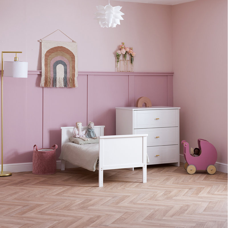 Evie Mini 3 Piece Room Set, White