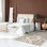 Soft indoor rug with volumized texture