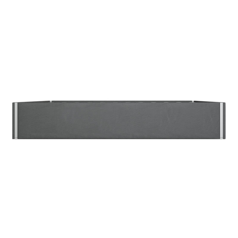 Upholstered Bed, King, Zigrino Oyster