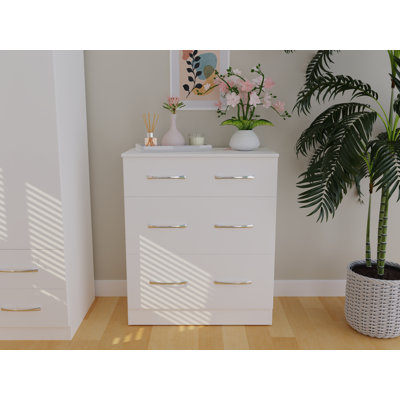 Fully Assembled Alinuswe 3 - Drawer Chest of Drawers