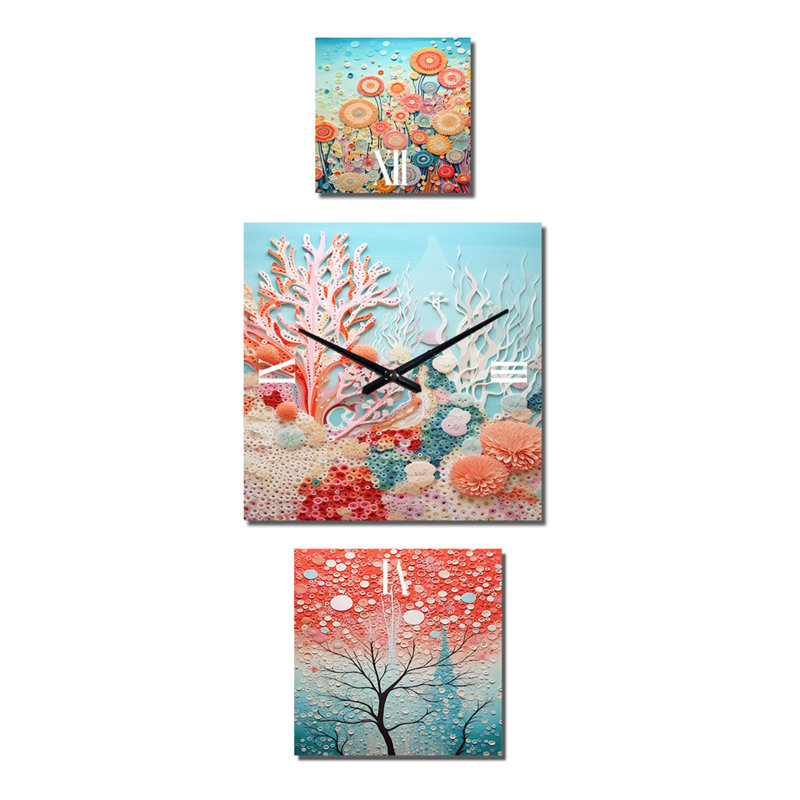 Brucknell Metal Wall Clock