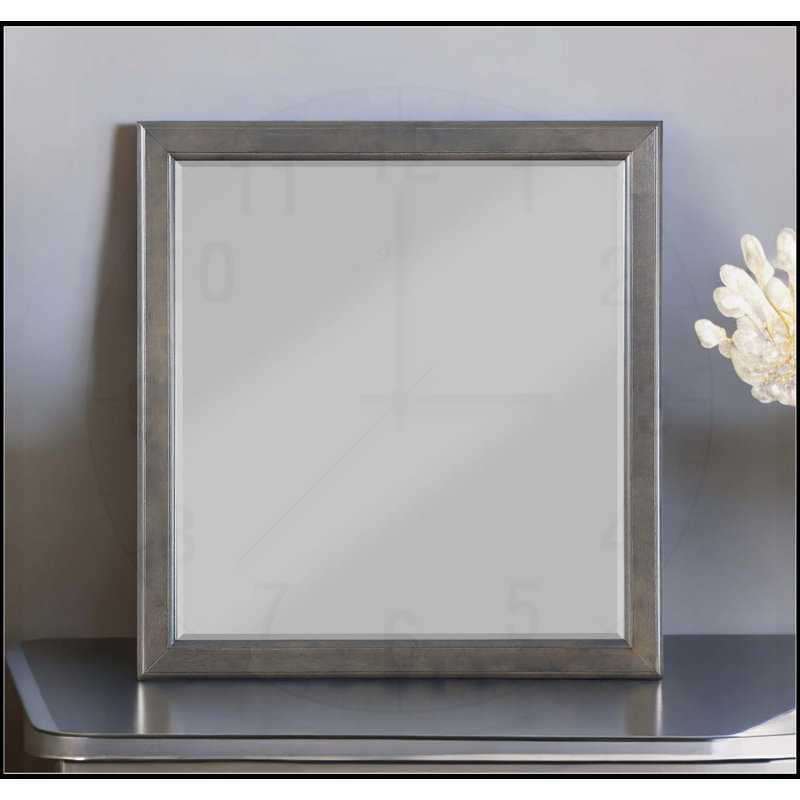 Louis Philippe   Mirror, Dark Gray