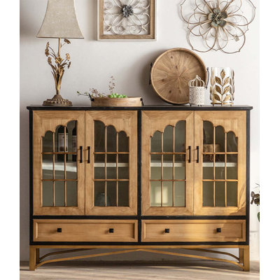 Armoire de rangement style français en pin