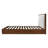 Sadeigh Solid Wood Boucle Upholstered Bed Frame-1787583906