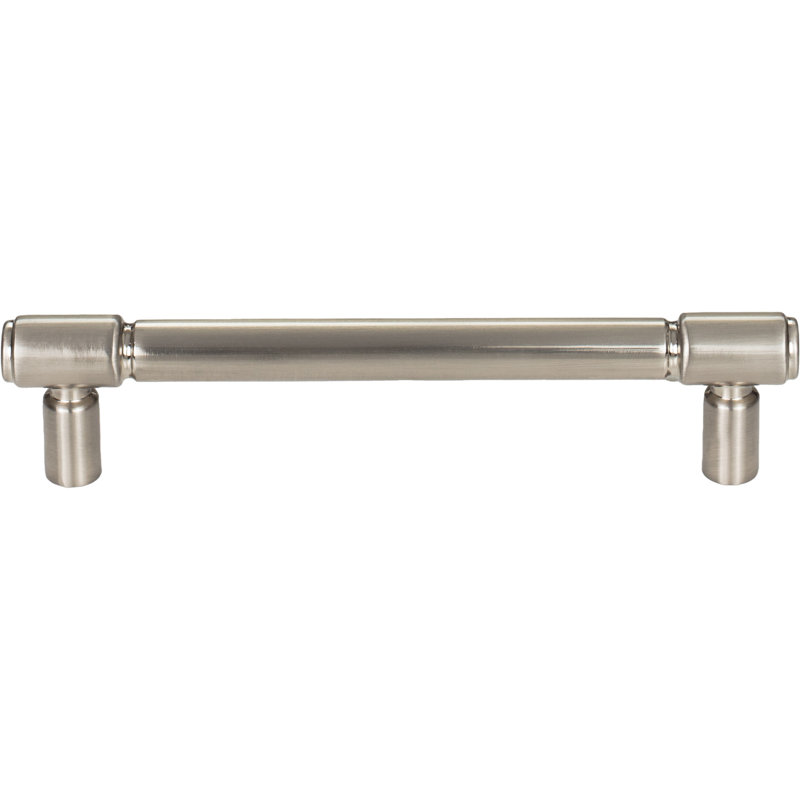 Clarence Bar pull, Brushed Satin Nickel, 5 1/16" Center to Center