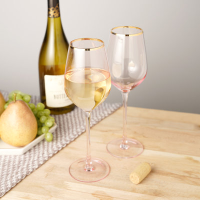 Verre à vin Rose