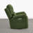 270° Swivel Glider Velvet Power Recliner With Ambient Light And USB Charging-1005819944