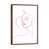 Classic Brown Wood Framed