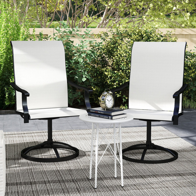 Ensemble de 2 chaises de patio Outsunny