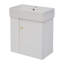 Meuble-lavabo simple 21,6 po avec plateau en céramique et partie gauche gauche 21,6 po-1379670832-1379670833