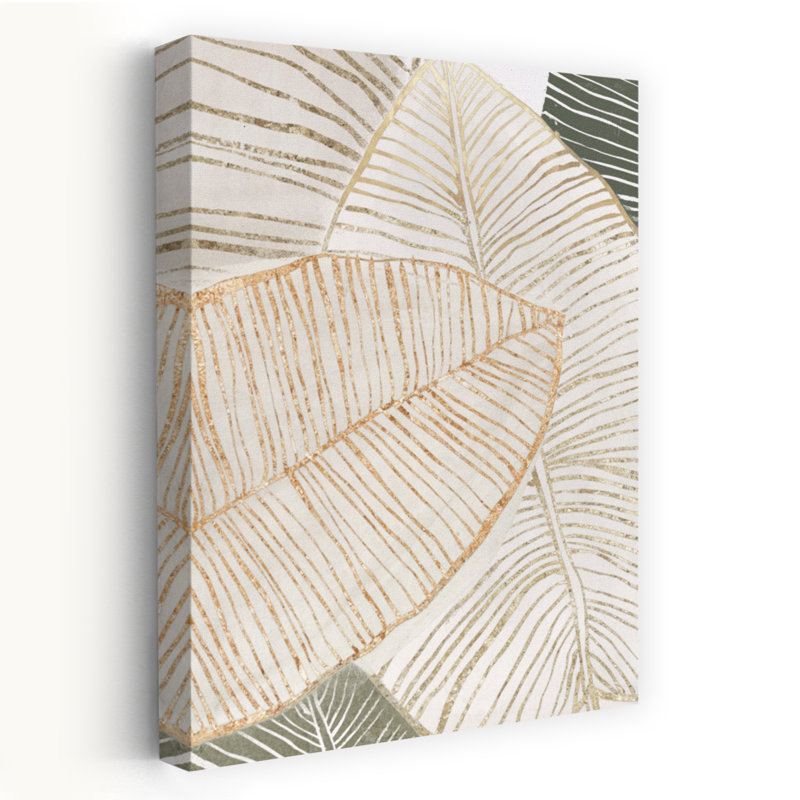 «Tropic Breeze I», art délicat et délicat, paysage naturel, H 24 po x l 16 po