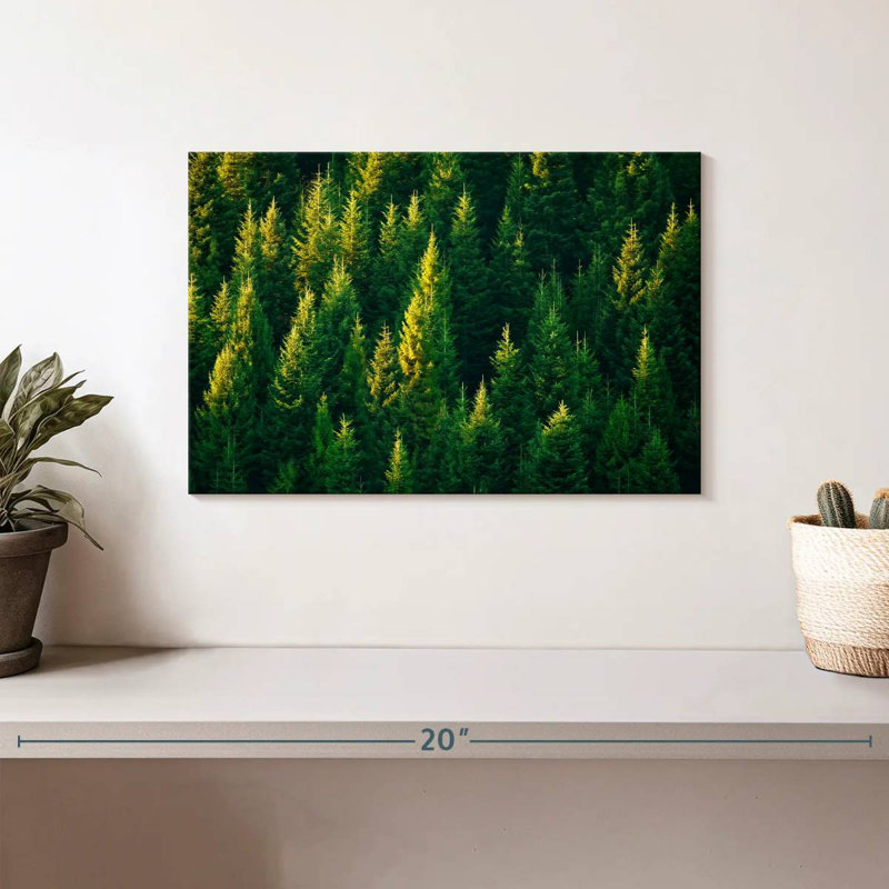 Harnek Forest Pine Trees, 8" H x 12" W
