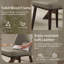 Chaise de salle à manger rembourrée Mason-783192103-783192100