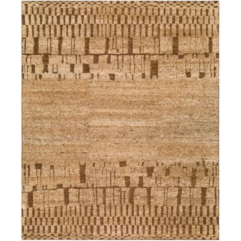 Khyber Handmade Wool Abstract Area Rug, Rectangle 9' x 12'