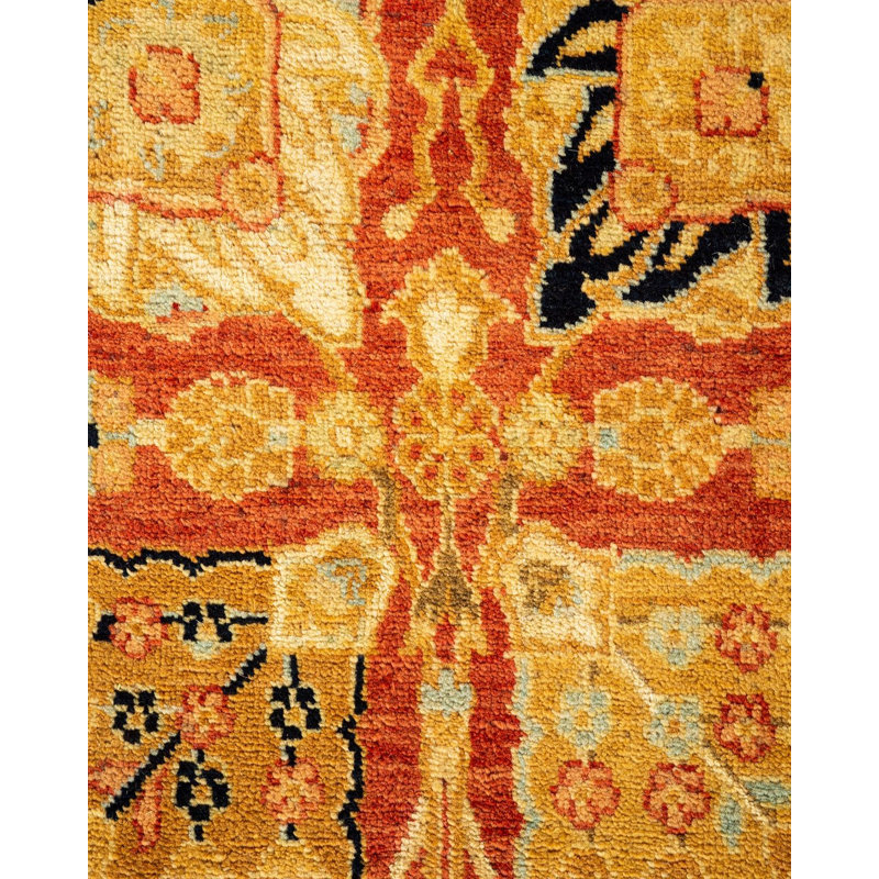 Ottoman One-of-a-Kind 4' 7" X 5' 10" Hand Knotted Area Rug