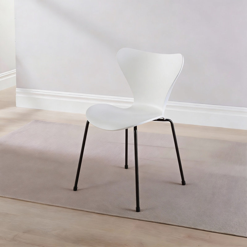Cadell 4 Modern Dining Chairs Set, White