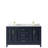 Daria 60 " W Freestanding Standard Free Standing Single Double Vanity Bathroom Vanity With Carrara Marble Top with Mirror-97959598-97959595-97959601